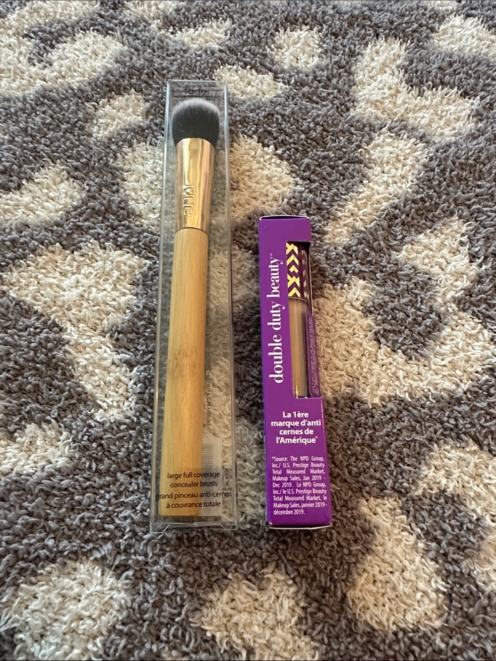 Tarte Double Duty Mini Concealer 20B + Large Concealer Brush